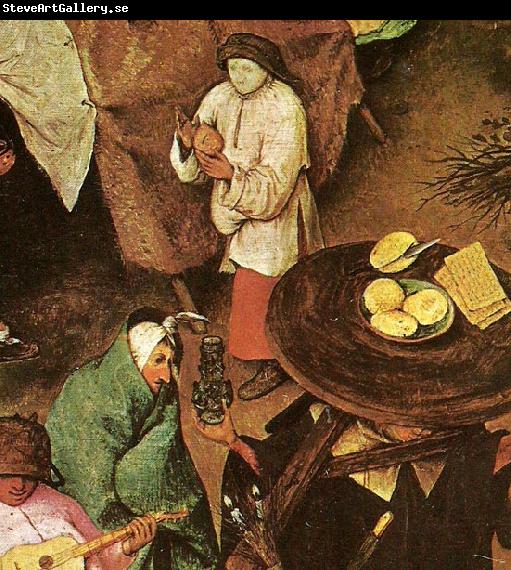 Pieter Bruegel detalj fran fastlagens strid med fastan